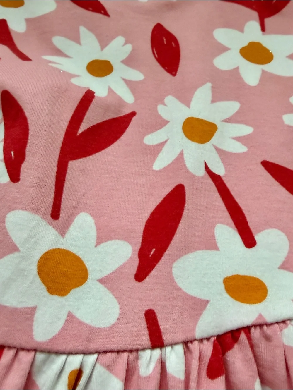 Hanna Andersson Pink Floral Twirl Dress